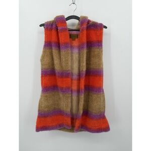 KOOLABURRA by UGG Cardigan Vest Womens Small Open Hooded Cozy Sherpa Fleece Soft